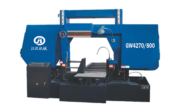 潮安GW4270/800双柱龙门卧式带锯床